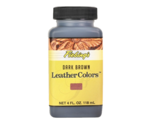 Leather Colors Dark Brown 4oz